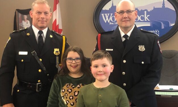 Woodstock Police Force Cst. John Wetmore promoted to corporal