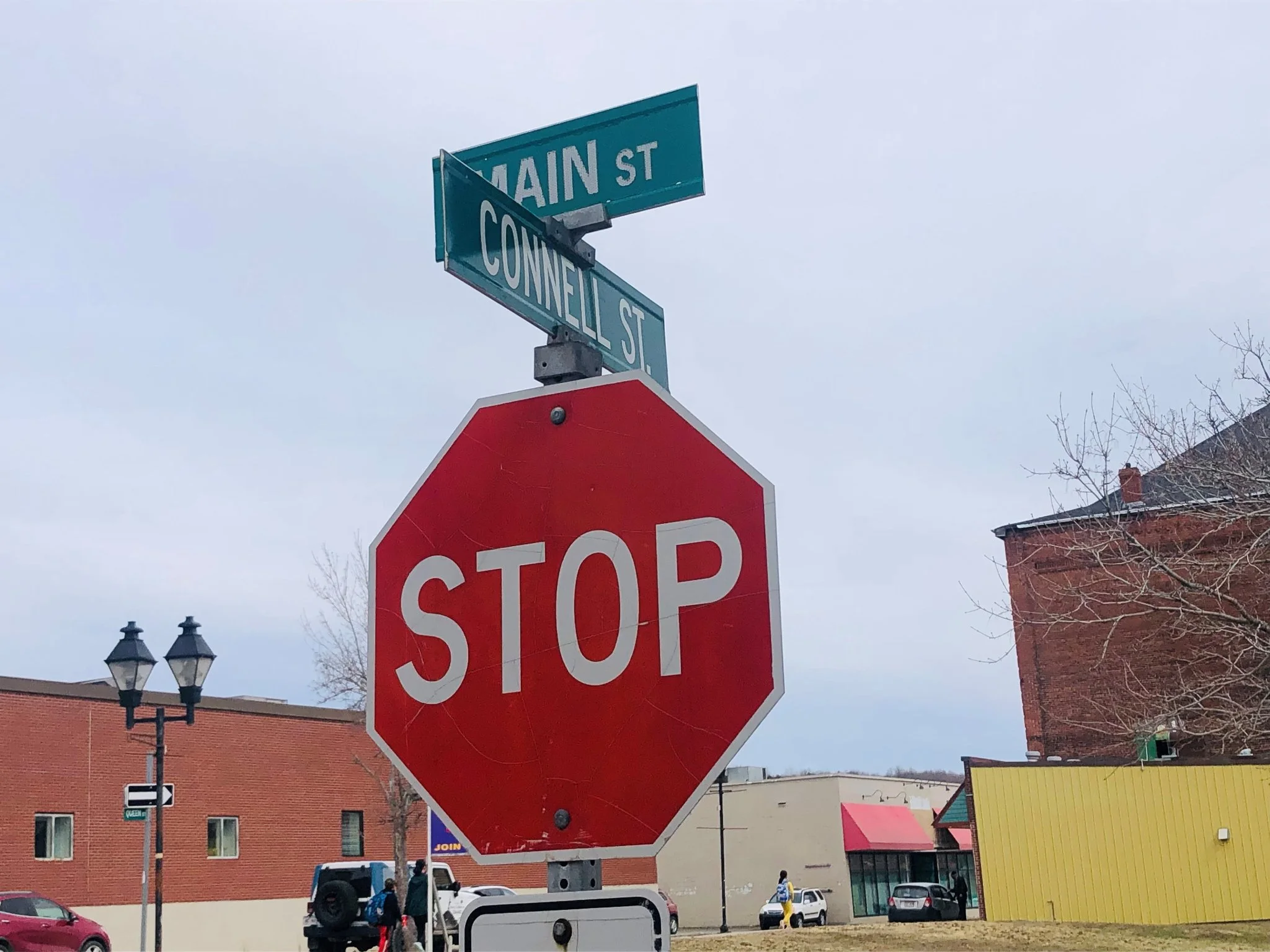 Under the new off-road-vehicle pilot project, licensed riders on licensed ATVs and Quads have access to Main and Connell Streets. (Jim Dumville photo)