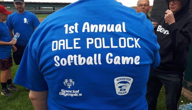 The inaugural Dale Pollock Memorial Softball