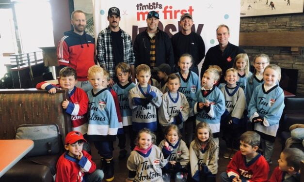 Woodstock Tim Hortons host Timbits First Jersey Day