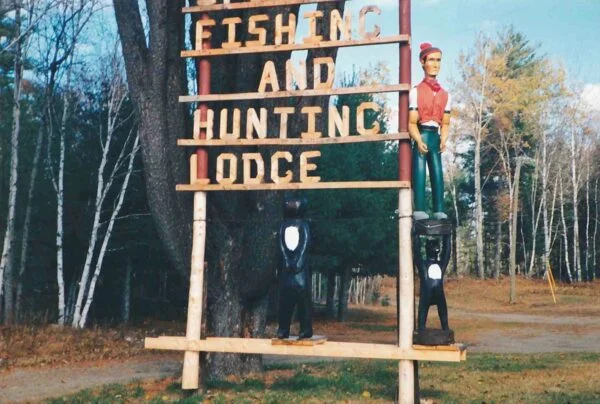 Camp in woods