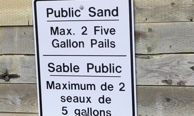 No free sand in Perth-Andover