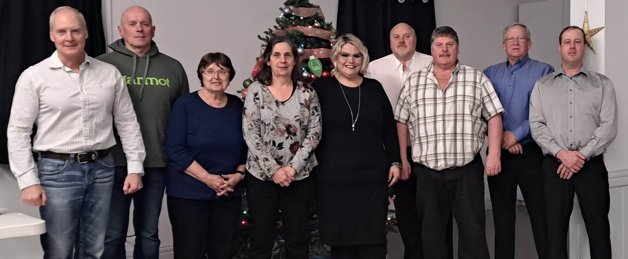 Lakeland Ridges’ mayor and council include, from left, Ward 1 Councillors Perry Bull and Ross Stairs, Ward 2 Councillors Linda Porter and Patricia Budd, Mayor Tanya Cloutier, Ward 3 Councillor Chris Yerxa, Ward 4 Councillor Mike Furrow, Ward 3 Councillor Randy Stairs and Ward 4 Councillor Mark Grant. (Submitted photo)