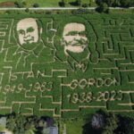 Hunter Brothers’ Corn Maze pays homage to two Canadian music icons