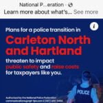 Local RCMP defend service to District of Carleton North while national RCMP union launches social media ad campaign