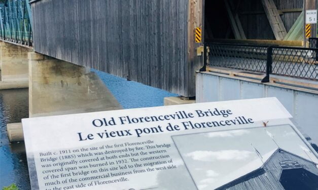 MLA welcomes next phase of Old Florenceville Bridge repairs