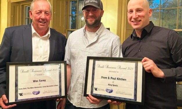 Greater Woodstock Chamber of Commerce honours two local businesses