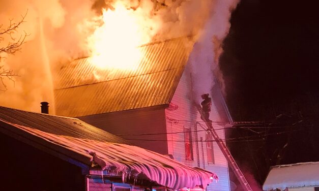 UPDATE: Fire destroys Woodstock two-unit building