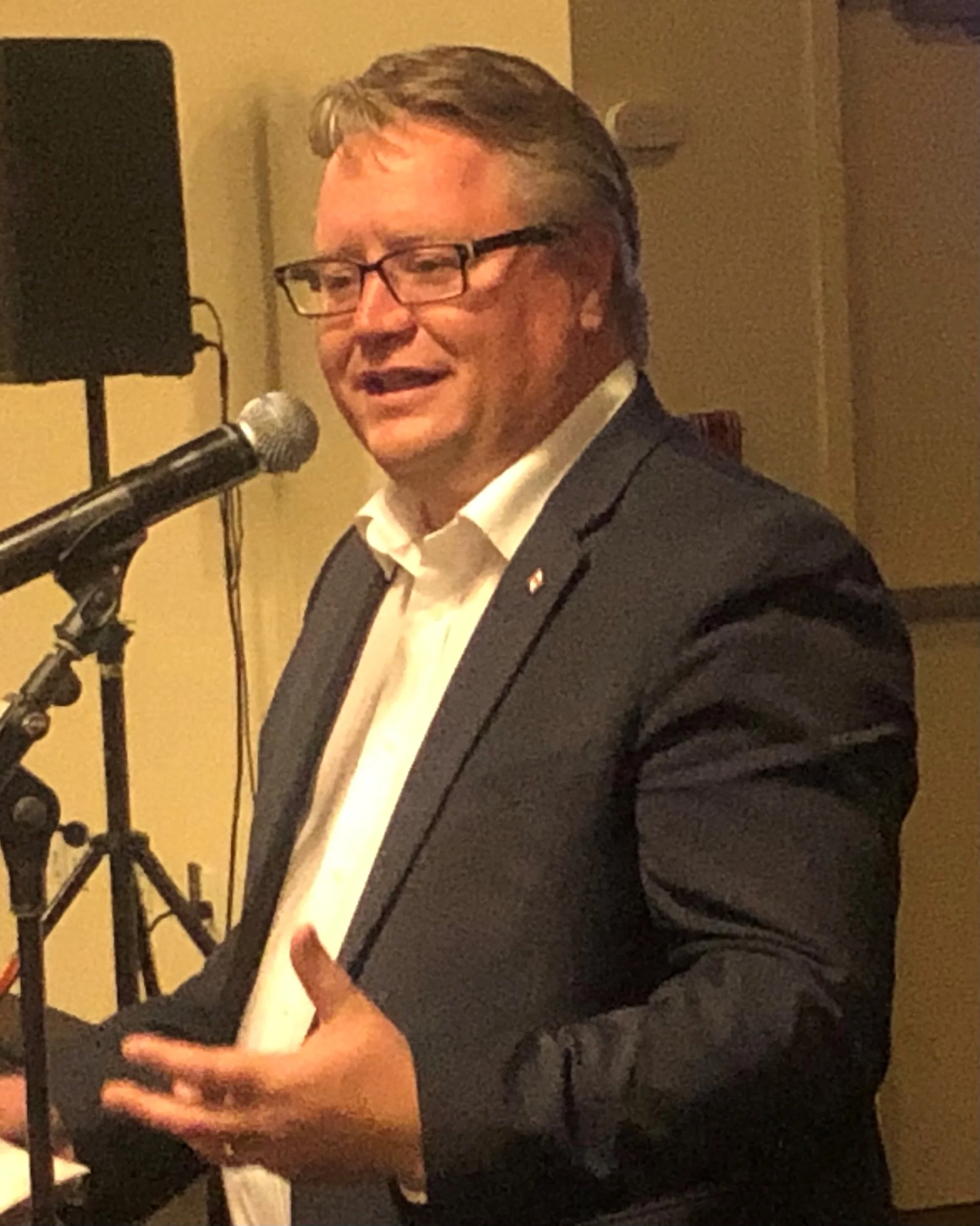 Tobique-Mactaquac MP Richard Bragdon. (Jim Dumville photo)
