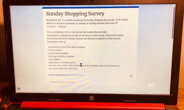 Survey to collect public feedback on Sunday shopping in Woodstock