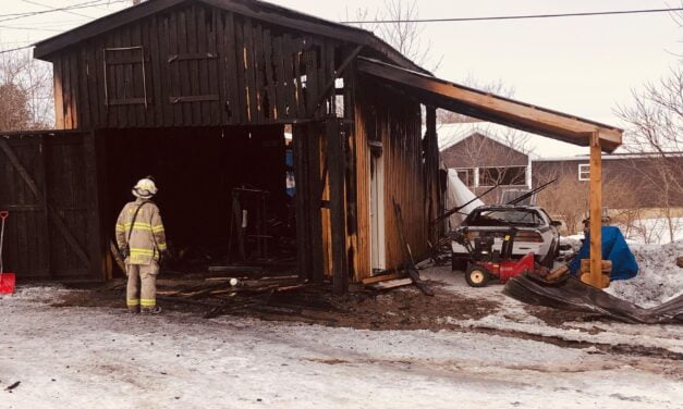 Blaze destroys Grafton garage