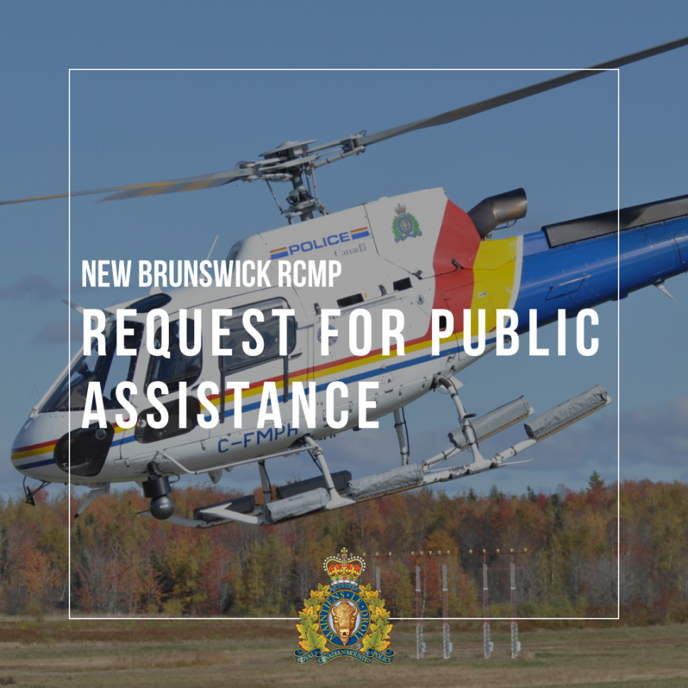 RCMP Request for Public Assistance