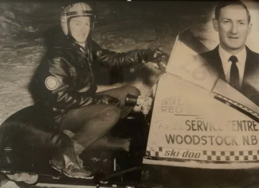 Red Buckingham and his cherished Ski-Doo. (Submitted)