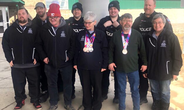 Western Valley Region’s triumphant Special Olympians arrive home in style