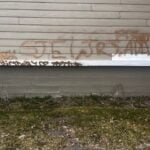 Woodstock Police investigating racist grafitti