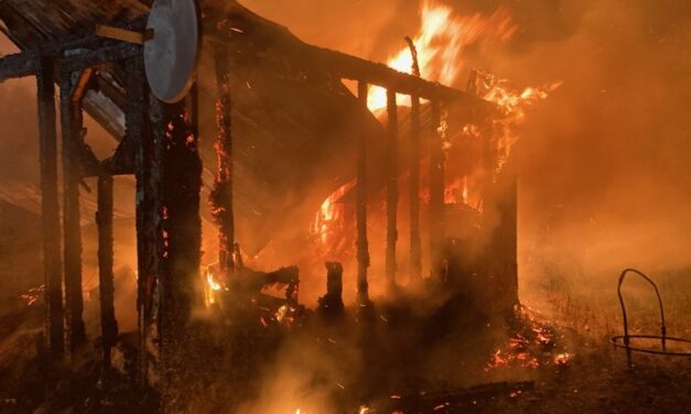 Blaze destroys Newbridge home