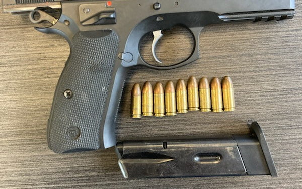 Loaded firearm seized, man arrested following dangerous driving incident