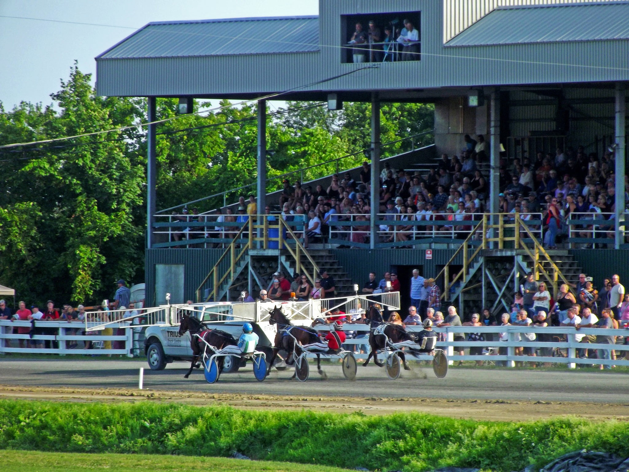 Truck and attached harness racing starting gate stolen from Connell ...