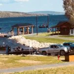 Chasing bass on the St. John River