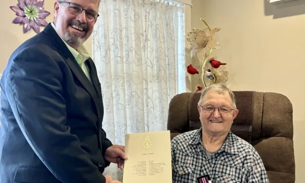 Woodstock man honoured for contributions to country, community