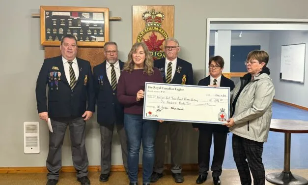 Legion donates to food program, presents bursaries