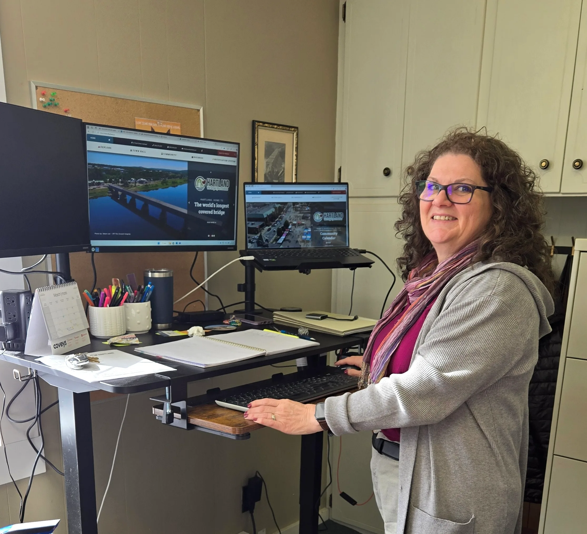 The town of Hartland has appointed Julie Stockford as the new CAO. She started her position on Feb. 18. (Town of Hartland photo)