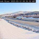 Icy roads cause RCMP to issue travel warning for Highway 2