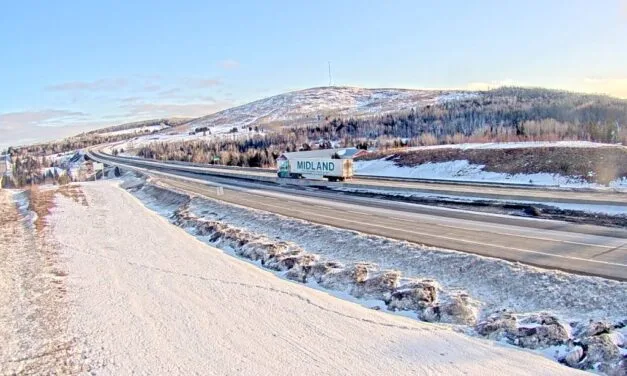 Icy roads cause RCMP to issue travel warning for Highway 2