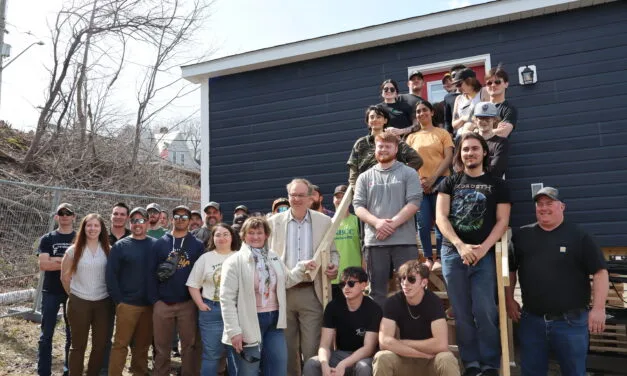 NBCC students build tiny home with big goal