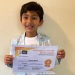A+ performance spelling bee performance by local six-year-old