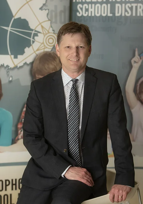 Anglophone School District-West Superintendent David McTimoney. (ASD-W photo)