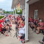 Celebrating the red and white in Upper River Valley