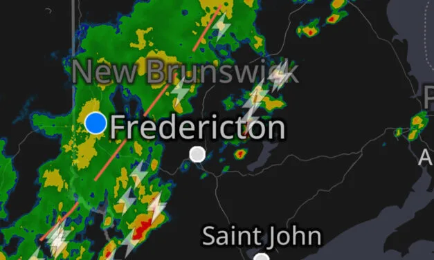 Rolling thunderstorms cause power outages in parts of N.B.