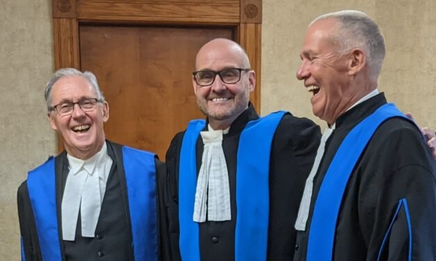 Judicial history made with return of two retired judges