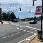 Scooter driver injured after accident in downtown Woodstock