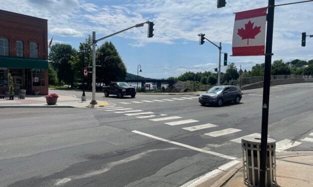 Scooter driver injured after accident in downtown Woodstock