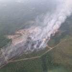 Two fires remain out of control in N.B. as outside help begins to arrive
