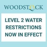 Town of Woodstock institutes water restrictions as dry conditions persist