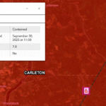 Fire near Newburg now contained
