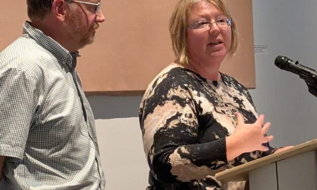 Darcy and Mark Culberson presented with NBCC Alumni Award