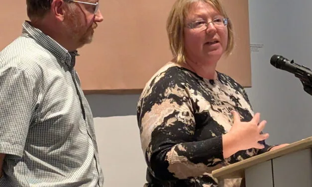 Darcy and Mark Culberson presented with NBCC Alumni Award