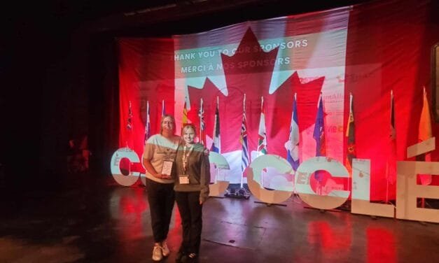 Local teacher wins national Leader of Distinction Award