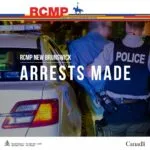 RCMP arrest three men after rash of thefts, police chase
