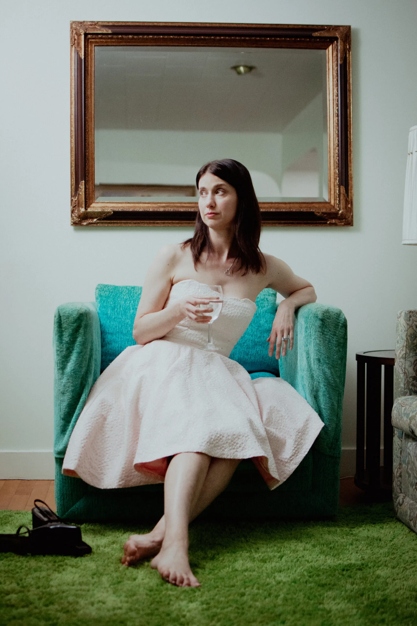 As children, most of us dressed our Barbies solely for play. Adrienne Goodine styled her Barbies as a way to express her artistic flair. Now, Goodine is styling adults, creating timeless dresses that combine clean lines, bold prints, and rich textures. In the Fall 2025 issue of ageless New Brunswick magazine, Paige Morgan profiles this Fredericton fashion designer. Special thanks to Marg Beatty of Woodstock for allowing us to use her home, which provided a perfect backdrop for our fashion shoot. (Kristen Sisco photo)