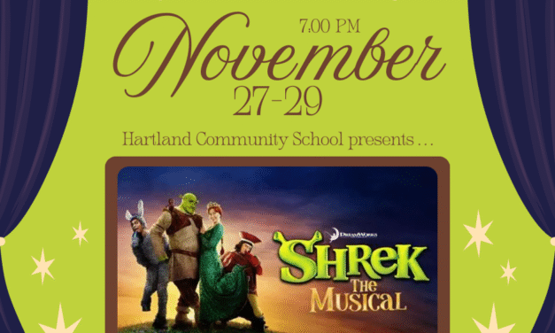 ‘What are you doing in my swamp?’ Watching the Hartland Community School’s ‘Shrek the Musical’ of course!