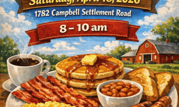 Fundraising breakfast in Middle Southampton