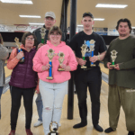 Special Olympics bowlers earn season trophies