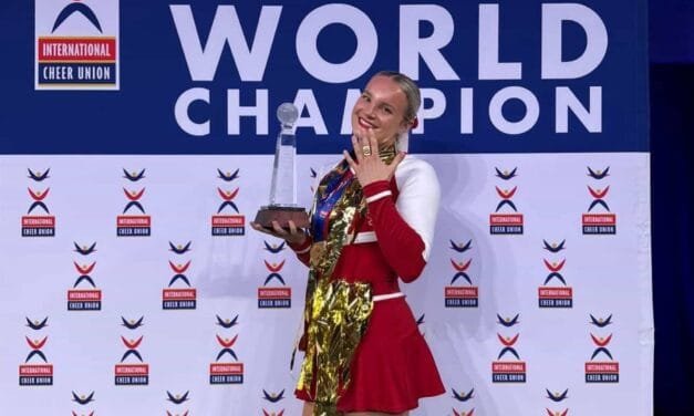 ‘What every cheerleader dreams of’ – Lola Foster wins gold at World Cheering Championships