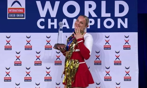 ‘What every cheerleader dreams of’ – Lola Foster wins gold at World Cheering Championships