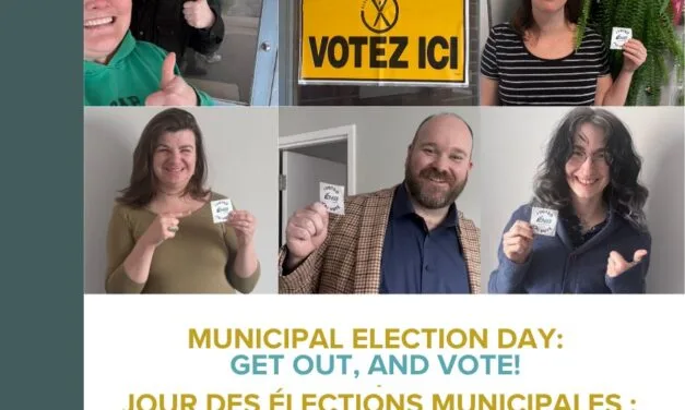 Municipal voting day in New Brunswick